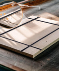 8 Pack 48 Inch Double Cut Profile Universal T Track With Predrilled Mounting Holes Pro Grade Aluminum T Track installed on wood