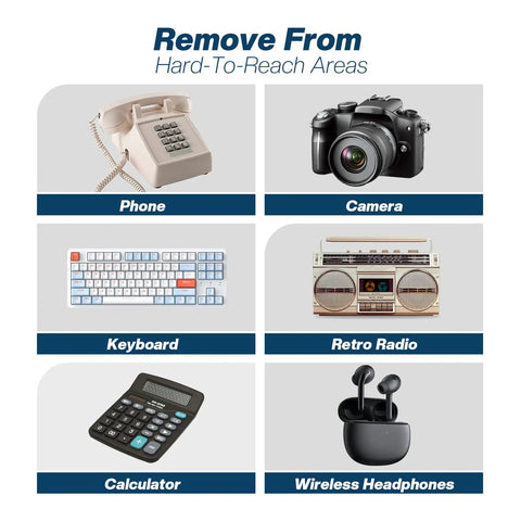 Go To Compressed Air Duster For Keyboard And Electronics Laptop And PC Cleaning Blower Dust Remover For Computers Cars Cameras And More removes dust from electronics like phones and cameras