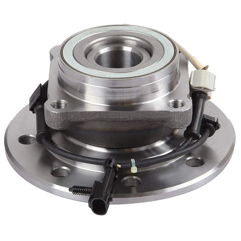 Front Wheel Bearings And Hubs Assembly Replacement For Chevrolet K1500 K2500 K3500 Suburban 1996 To 2000 showing drive hub and bearing detail.