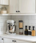 30 Pack Matte Black Cabinet Knobs And Drawer Pulls, Solid Zinc Alloy, 1.18 Inch Top Diameter, 0.5 Inch Base, 0.86 Inch Height, For Cabinets, Dressers And Closets, Durable Modern Hardware To Upgrade Your Cabinet Look on white kitchen cabinets