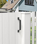 8 Inch Barn Door Handles Set Of 2 Black Heavy Duty Pull Handles For Gates Fences Sheds Garages Sliding Doors Rustic Farmhouse Industrial Style For Indoor Outdoor Exterior Interior Use
