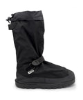 Straight Up Waterproof All Season Overshoes For Gnarly Conditions Wide Gusset Opening Slip On Hook Loop Closure Lightweight Rain black overshoe