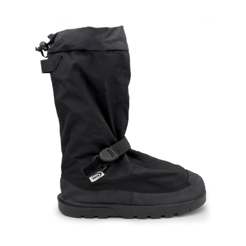 Straight Up Waterproof All Season Overshoes For Gnarly Conditions Wide Gusset Opening Slip On Hook Loop Closure Lightweight Rain black overshoe
