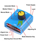 Two Pack 12V High Power Brushless Motor Speed Controller With 32A PWM 3Phase Regulator, showing setup controls and connections