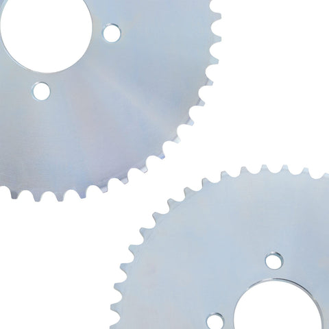 Beefy Heavy Duty 48 Tooth Go Kart Sprocket For 40 41 And 420 Chains, 2 Inch Bore Steel Gear For Racing Karts, ATVs, Mini Bikes And Farm Equipment, Smooth Power Transfer And Long Lasting Performance