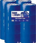Blue Painter Tape 3 Inch Wide By 60 Yards Multi Surface Easy Removal Residue Free Bulk Pack Of 16 Rolls For Painting Staining Craft Projects DIY Friendly Indoor And Outdoor Use