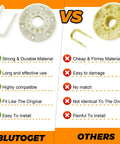 Comparison of Washer Basket Driven Hub Kit W10528947 W10396887 with strong durable material versus flimsy alternative
