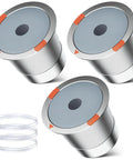 Eco Friendly Reusable K Cup Coffee Filters 3 Pack Stainless Steel Refillable Cups For 2.0 And 1.0 Coffee Makers Brewers BPA Free