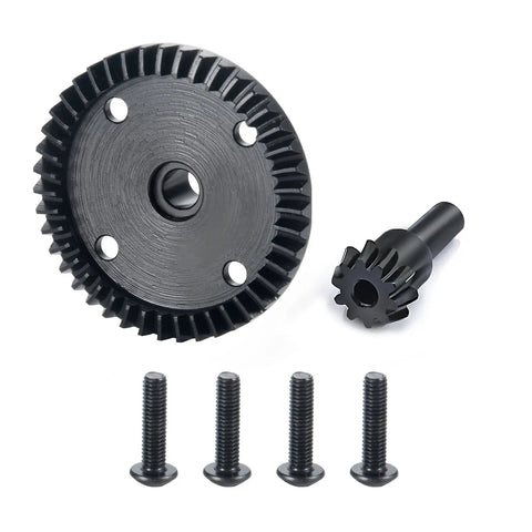 Carbon Steel Differential Gear Set 43T Main Diff Gear And 10T Input Gear For Arrma 1 8 Kraton Notorious Outcast Talion 6S BLX