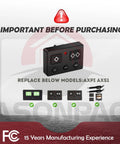 5 Button Gate Opener Remote Transmitter 3 Pack With Ultra Long Range Up To 1000 Feet, showing model compatibility information
