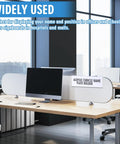 Clear Acrylic Cubicle Name Plate Holders Set Of Four 8.5 Inch Long By 2.5 Inch Wide Fits 3 Inch Cubicle Walls in office