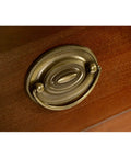 Oval Dresser Pulls Set, Two And A Quarter Inch Center To Center, Antique English Finish, 10 Pack, Vintage Style Cabinet Hardware