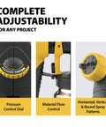 Control Spray Max HVLP Paint Sprayer with pressure dial, flow control, and adjustable spray patterns for DIYers and pros.