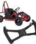 Image of a Go Kart Steering Wheel Universal Racing Wheel For ATV UTV Upgrade, featuring metal alloy and PU rubber.