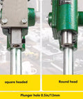 Built Tough Heavy Duty Arbor Press 700 Lb Capacity Benchtop Powerhouse square and round head plunger comparisons for precise tasks