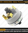 All-In-One Pool Heater Repair Kit With Switch, Stack Flue Sensor, And Thermistor, pressure switch part 42001-0060S