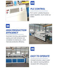 Compact Toilet Paper Making Machine Kickstart Your Biz With Smooth Tissue Production Line Easy Setup For Small Shops And Commercial Ventures Custom Cores control panel with touch screen