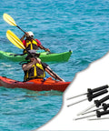 Aluminum Alloy Long Grip Tri Grip Rivets For Kayak Builds And Boats Marine Grade Tri Fold Bulb Mounting Rivets Blind Assortment Kit for kayak rigging