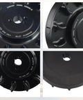Heavy Duty 6061 T6 Billet Aluminum Flywheel For Predator 212cc Hemi Engines close-up view showing timing advance markings and construction.