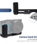 Street Ready S9 Hand Grip For Panasonic Lumix S9 Camera With L Shape Bracket And Built In Arca Quick Release Plate