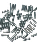 Built Tough Precision Ground 2mm X 10mm Dowel Pins 60 Pack stainless steel cylinder rods for woodworking projects.