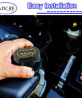 Installing Drop In Engine Oil Filler Cap Replacement For Ford Lincoln Mercury SUVs And Trucks Fits F250 F350 F450 E150 E250 E350 Ranger Mustang Explorer Taurus Windstar Grand Marquis EP5Z 6766 A EC 787