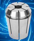 Super Durable ER32 Spring Collet Chuck for Precision CNC Milling And Drilling With Dust Blocking Design And 10 mm Clamping Range For Heavy Duty Industrial Engraving Machine Accessory in a shiny metal finish.