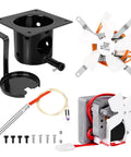 Pro Grade 2.0 RPM Auger Motor Upgrade Kit With Fire Pot, Hot Rod Ignitor, Grill Induction Fan, Ash Remover And Screws for Pellet Grills