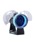 Massive Scale Turbofan Engine Building Kit With Ultra Complex Abundant Parts And Hyper Realistic Assembly on display stand