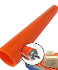 Urethane Conveyor Roller Covers For Heavy Duty Gravity Rollers With Wear Resistant Anti Scratch Quiet Operation 1.9 Inch Diameter