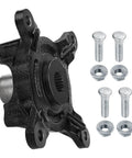 Front Wheel Hub And Studs Forged Steel Bearing Assembly Trail Ready Direct Bolt Upgrade For Ranger Utv showing forged steel hub with bolts.