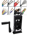 Kick The Boring Manual Jobs To The Curb With This Badass Hand Crank Wire Stripper Machine! Featuring Hardened Blades That Crush Any Job.