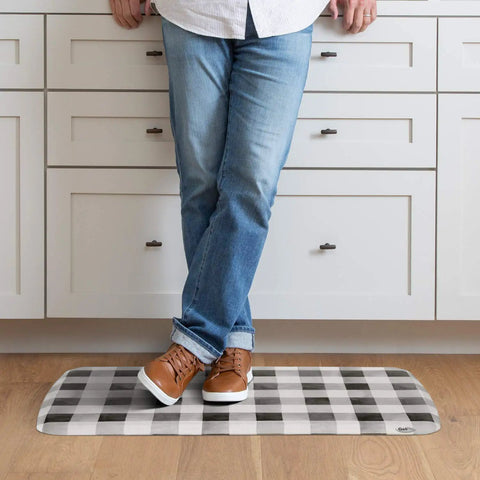 Ultra Comfy Three Quarters Inch Thick Gel And Foam Anti Fatigue Floor Mat 20 By 36 Inches With Patented Therapeutic Comfort Technology