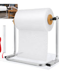 Heavy Duty Manual Bubble Wrap Roll Dispenser For Shipping Supplies Moving Tasks And Small Biz Packing With Safety Cutter And Nonslip Base, steel frame, bubble wrap roll.