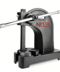 3 Ton Manual Arbor Press Built Like A Tank Heavy Duty Desktop Hand Press With Robust Cast Iron Construction And 12 Inch Work Height