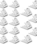 Heavy Duty 304 Stainless Steel Shelf Support Clips For Refrigerator And Freezer 150 Pieces Smooth Edge Compact Design Anti Rust