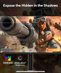 27 Inch Gaming Monitor With 200 Hz Refresh Rate 1440P QHD Fast IPS 1ms Response No Lag Built In Speakers Adaptive Sync HDR demonstration