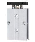 10mm Bore 20mm Stroke Double Rod Pneumatic Air Cylinder Workhorse Double Acting Aluminum Body For Industrial Automation