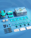 Bubble Drone For Kids And Beginners With Headless Mode, Auto Rotation, One Key Takeoff And Landing, Dual Batteries in box