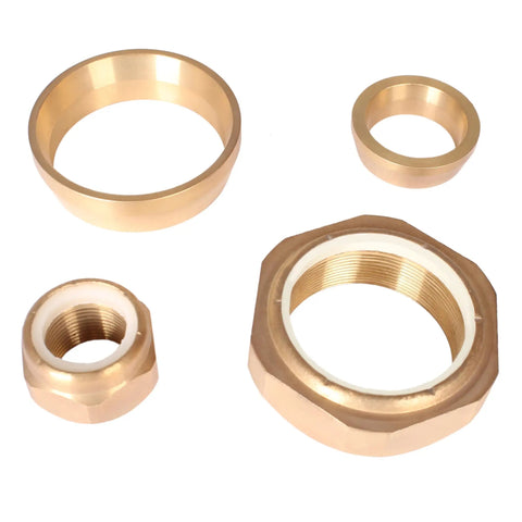 Outboard Prop Shaft Hardware Kit With Thrust Washer 805100 805100T 18-3784, Thrust Hub 805101T 11-859131 8M0105210, Prop Nut Kit 862907 18-3786 For Mercury Mercruiser Quicksilver Bravo 3 Motors