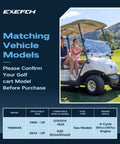 Image showing specifications for Golf Cart Tune Up Kit With Drive Belt And Starter Generator Belt for Yamaha models and years.