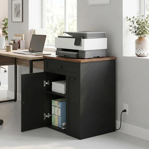 All In One 3D Printer Cabinet With Slick Rolling Filament Storage Drawer For Large Printers And Sweet Workshop Setup Heavy Duty Frame Holds Twenty Spools Smooth Glide Bin Keeps Your Maker Gear Dope And Tight So You Can Just Focus On Printing