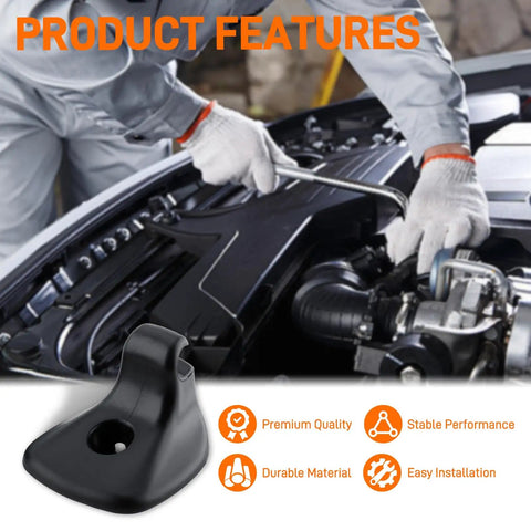 Mechanic installing Sun Visor Clip Replacement For Chrysler 200 2011-2015 And Dodge Avenger 2011-2014 Black ABS Plastic
