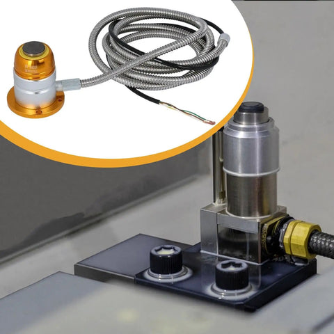 Automatic CNC Tool Setter For Milling Machines With Oilproof Design Plug And Play NPN Wiring Color Coded Leads display