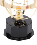 Gold Tone Solar System Model Decoration with Iron and Plastic Grand Orrery base detail