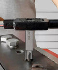 Super Cool 6 Piece Broken Tap Extractor Set With Double Ended Hex Screw Remove Tools Made From Tough Alloy Steel Thread Repair Kit For Damaged Taps In Silver Finish Sizes 4Mm To 12Mm, M11 tap removal in use
