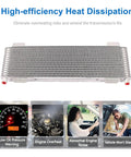 Heavy Duty 40k Transmission Oil Cooler Kit For Towing And Large Trucks With Low Pressure Drop And Max 40,000 GVW