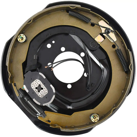 Heavy Duty 12 Inch X 2 Inch Electric Hydraulic Trailer Brake Kit For 7000 Lb Axles, detailed view of inner drum assembly.