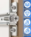 Heavy Duty M5 Screws And Nuts Set 260 Piece Stainless Steel Kit with washers hex head bolts installed, showing fastened and durable design