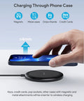 Two Pack 15W Fast Wireless Charger Pad For iPhone 17 Pro Max 17 Pro 17 16 15 14 13 12 And Samsung Galaxy S24 Ultra S23 Ultra S22 S21